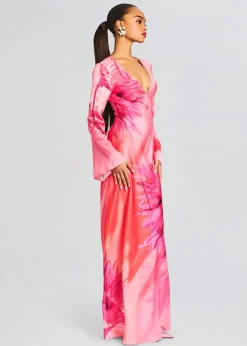 Retrofete Abira Long Dress Pink Best