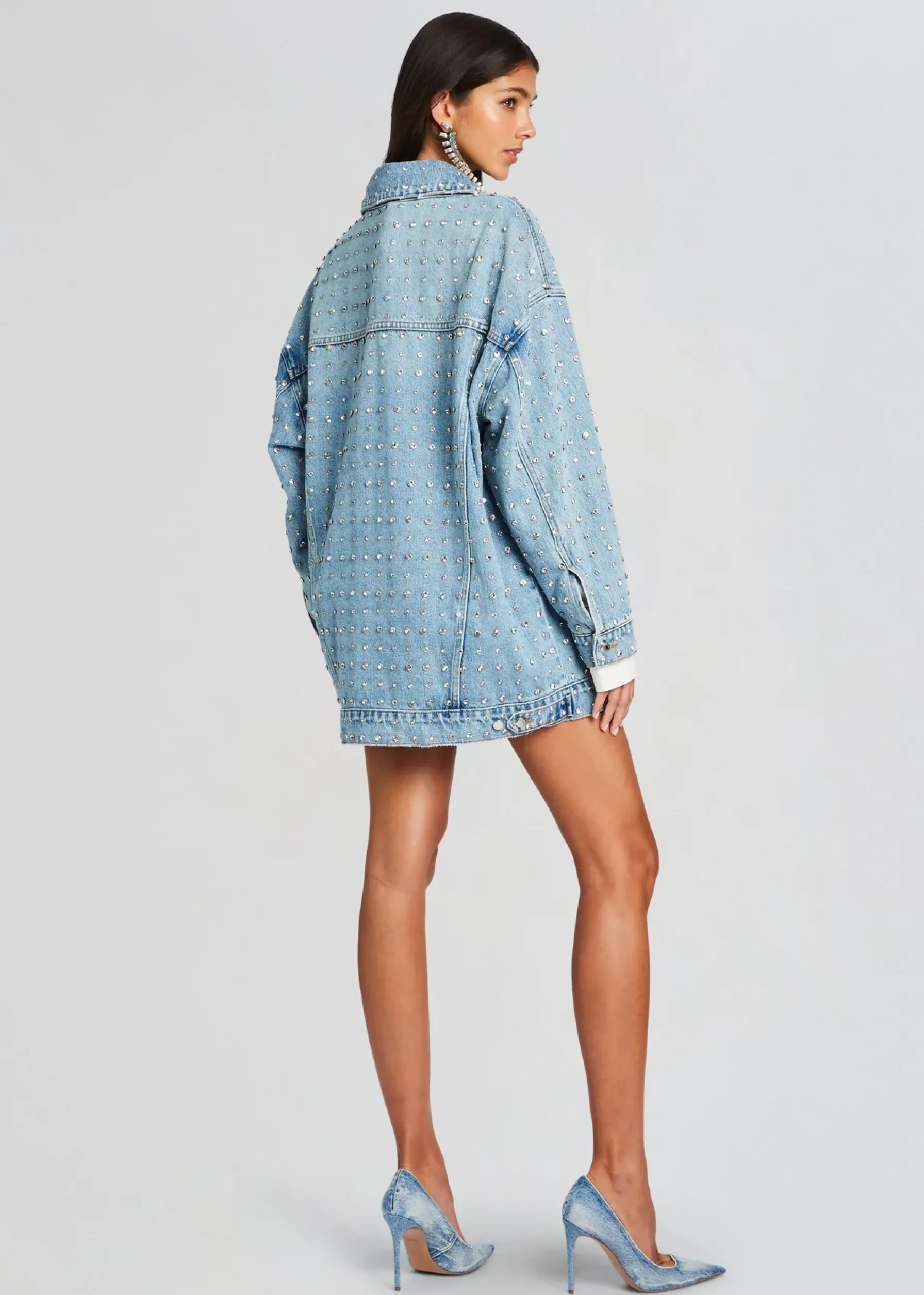Retrofete Ace Embellished Denim Jacket Tangier Shop