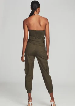 Retrofete Addison Jumpsuit Army Green Best