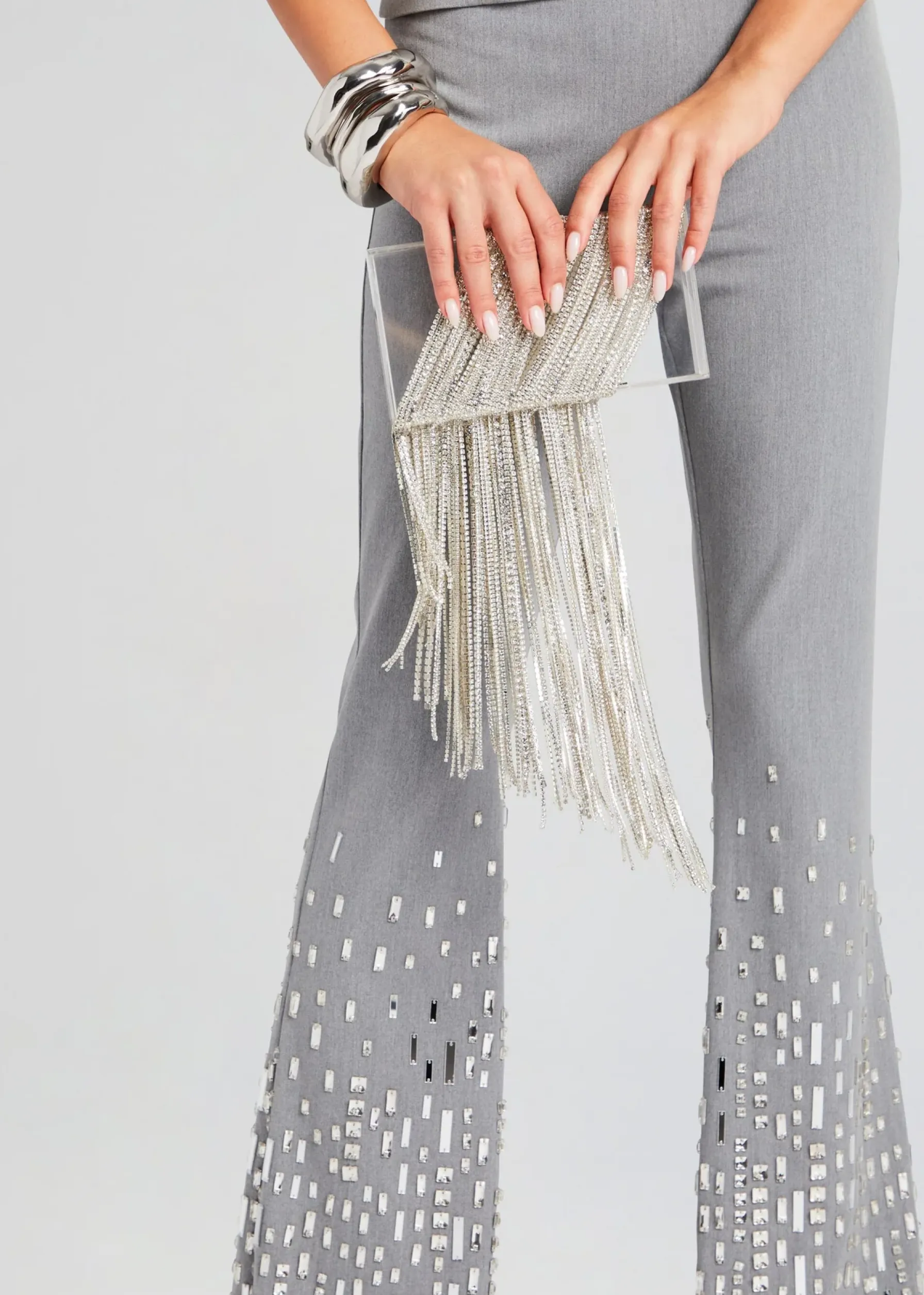 Retrofete Adley Crystal Bag Clear/Silver Shop