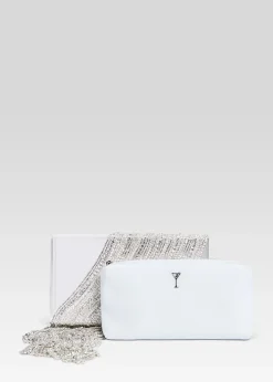 Retrofete Adley Crystal Bag Clear/Silver Discount