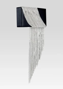 Retrofete Adley Crystal Bag Black/Silver Online