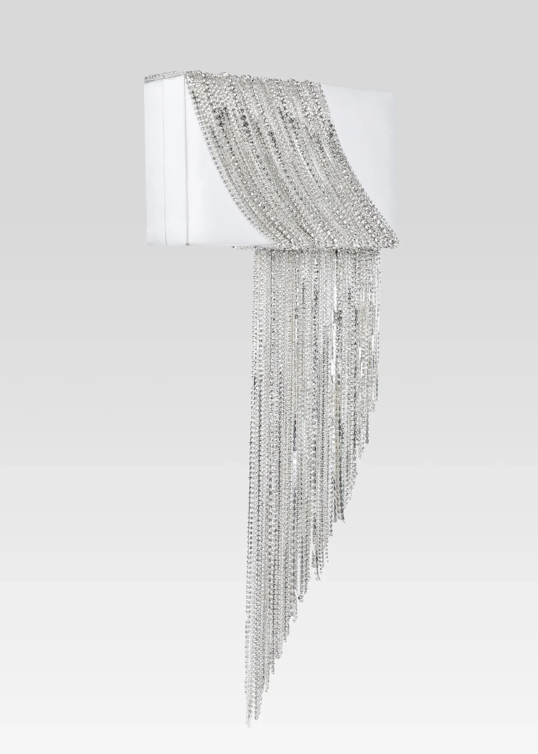 Retrofete Adley Crystal Bag White New