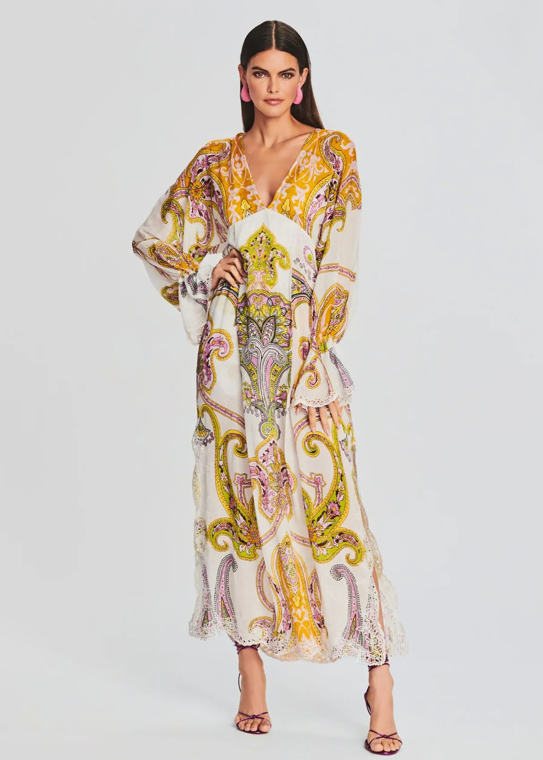 Retrofete Agra Kaftan Off White Cheap