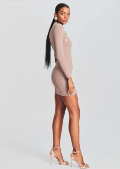 Retrofete Aislinn Dress Metallic Satellite Best Sale