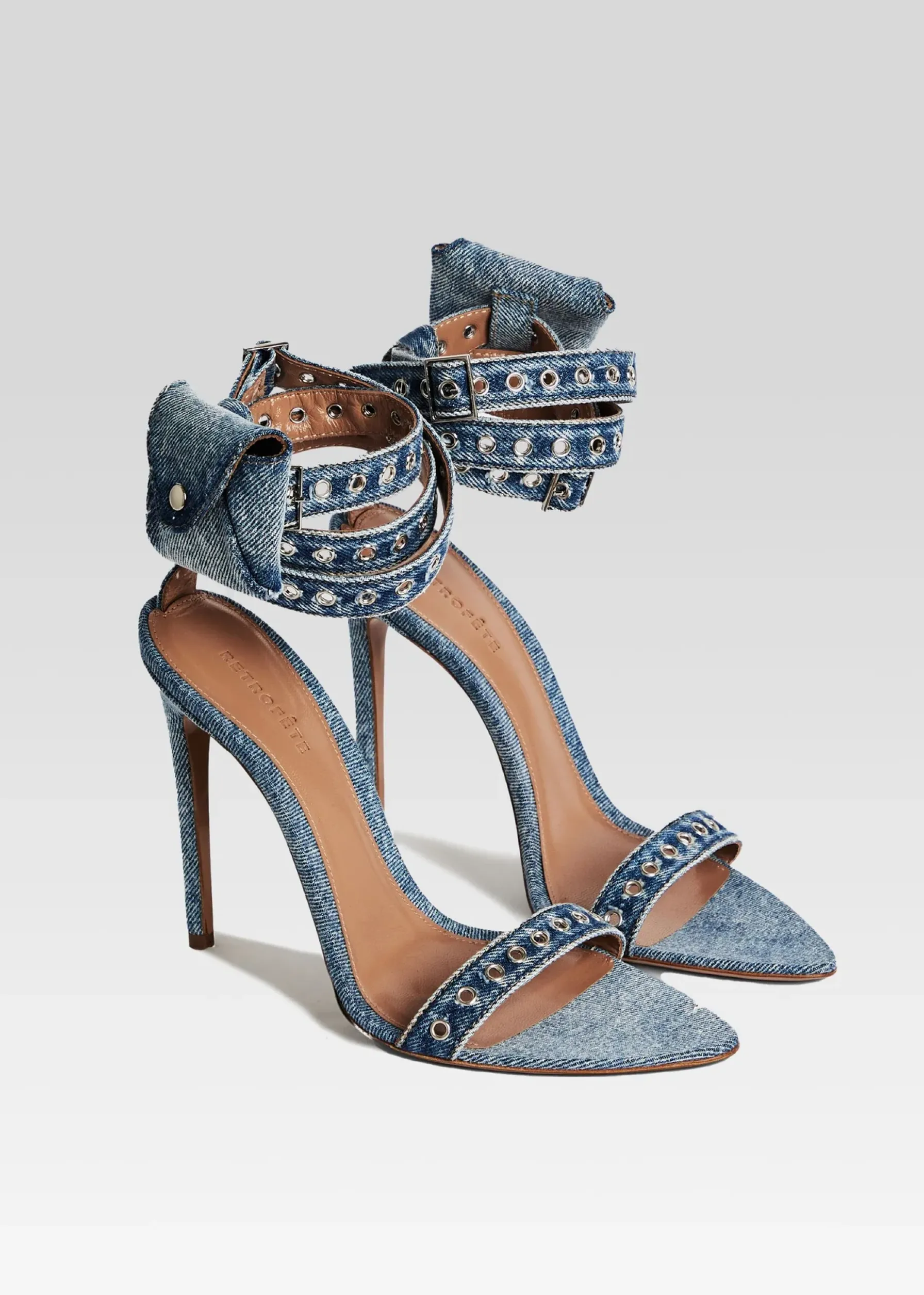 Retrofete Alessandra Sandal Denim Sale