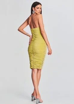 Retrofete Alex Dress Green Lime Lurex Outlet