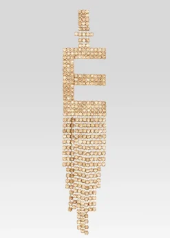Retrofete Alphabet Earring Gold Clearance