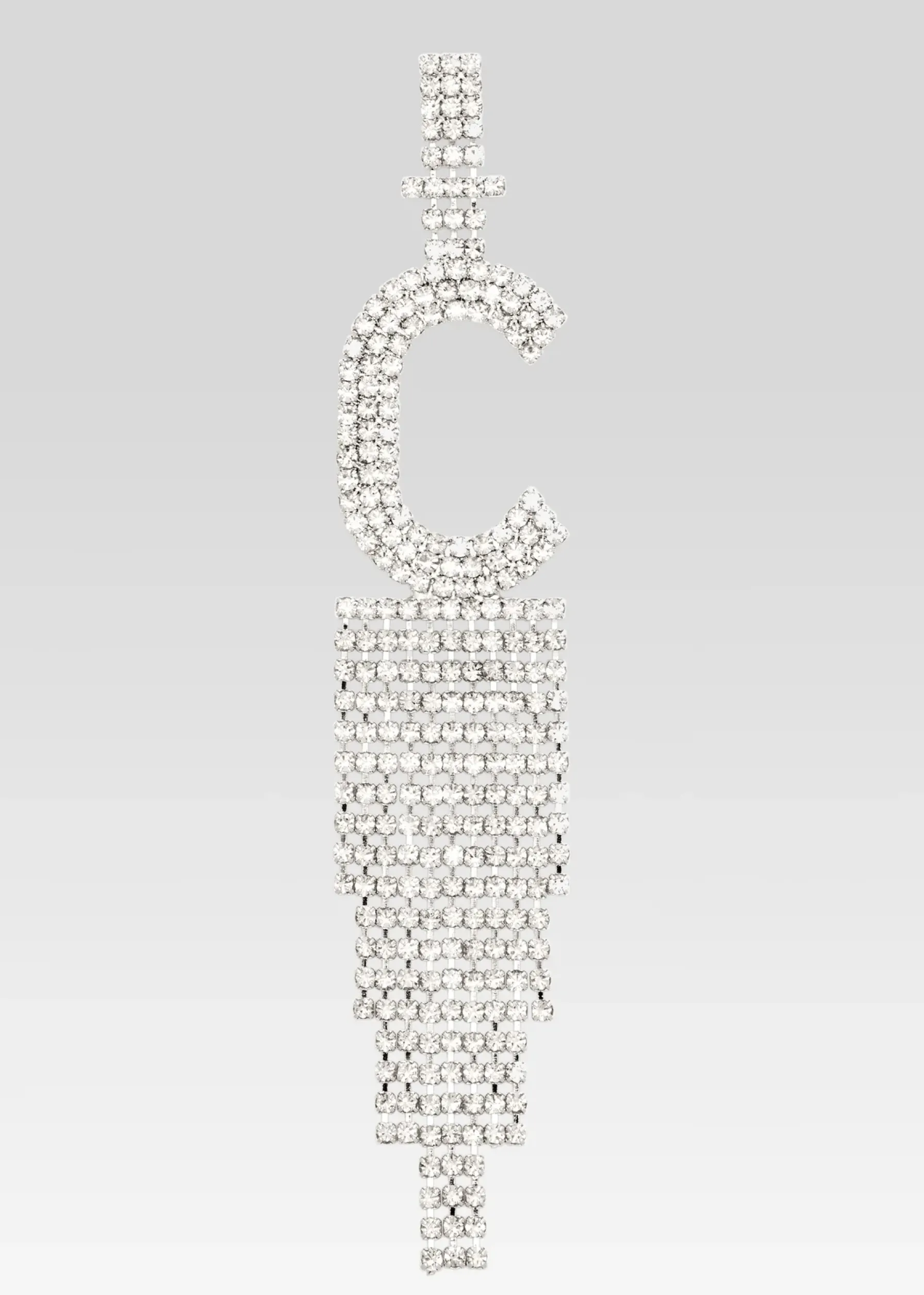 Retrofete Alphabet Earring Silver Cheap