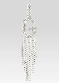Retrofete Alphabet Earring Silver New