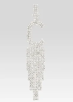 Retrofete Alphabet Earring Silver Store
