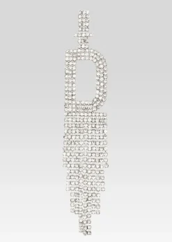 Retrofete Alphabet Earring Silver Store