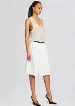 Retrofete Alyson Short White Flash Sale