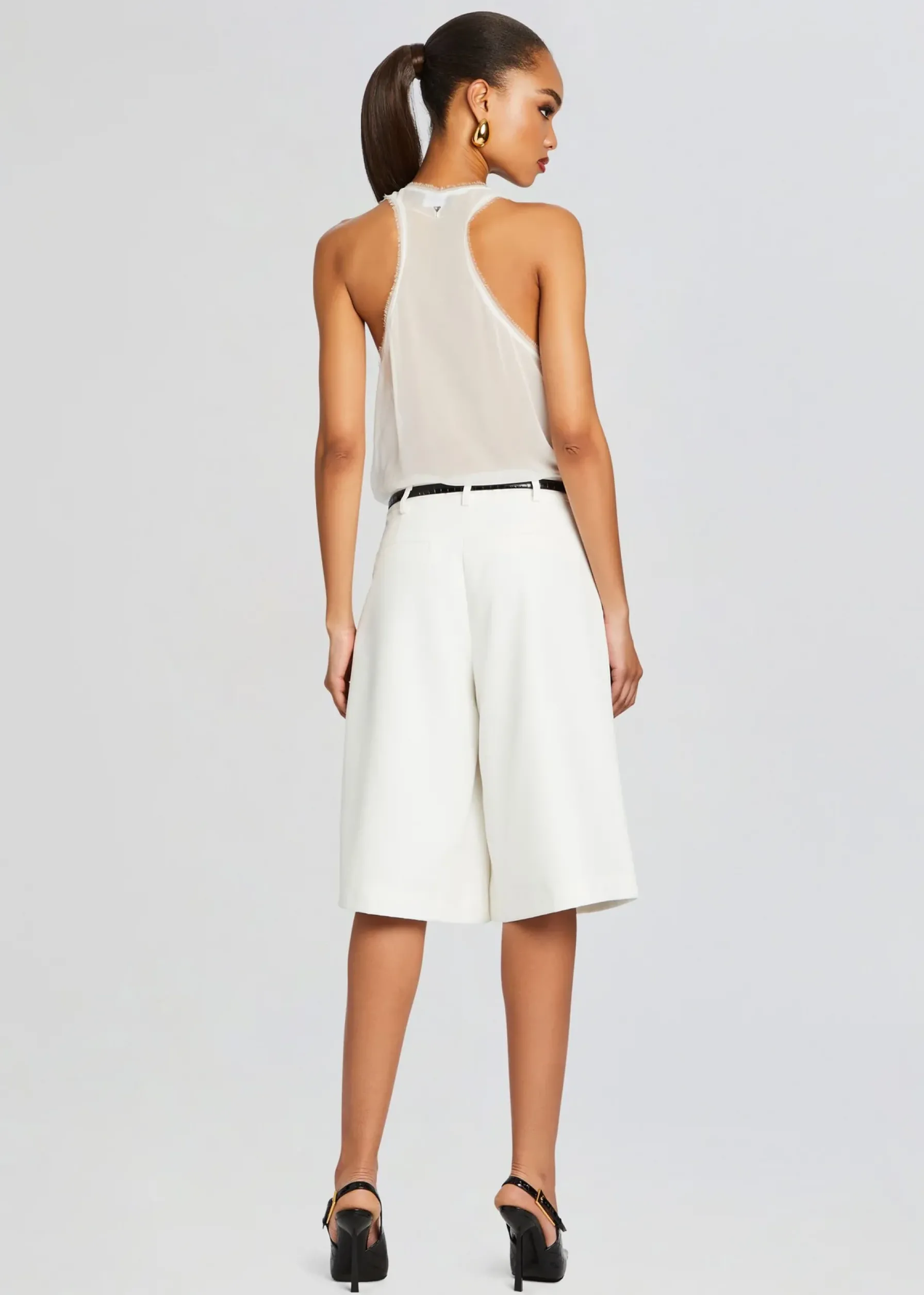 Retrofete Alyson Short White Flash Sale