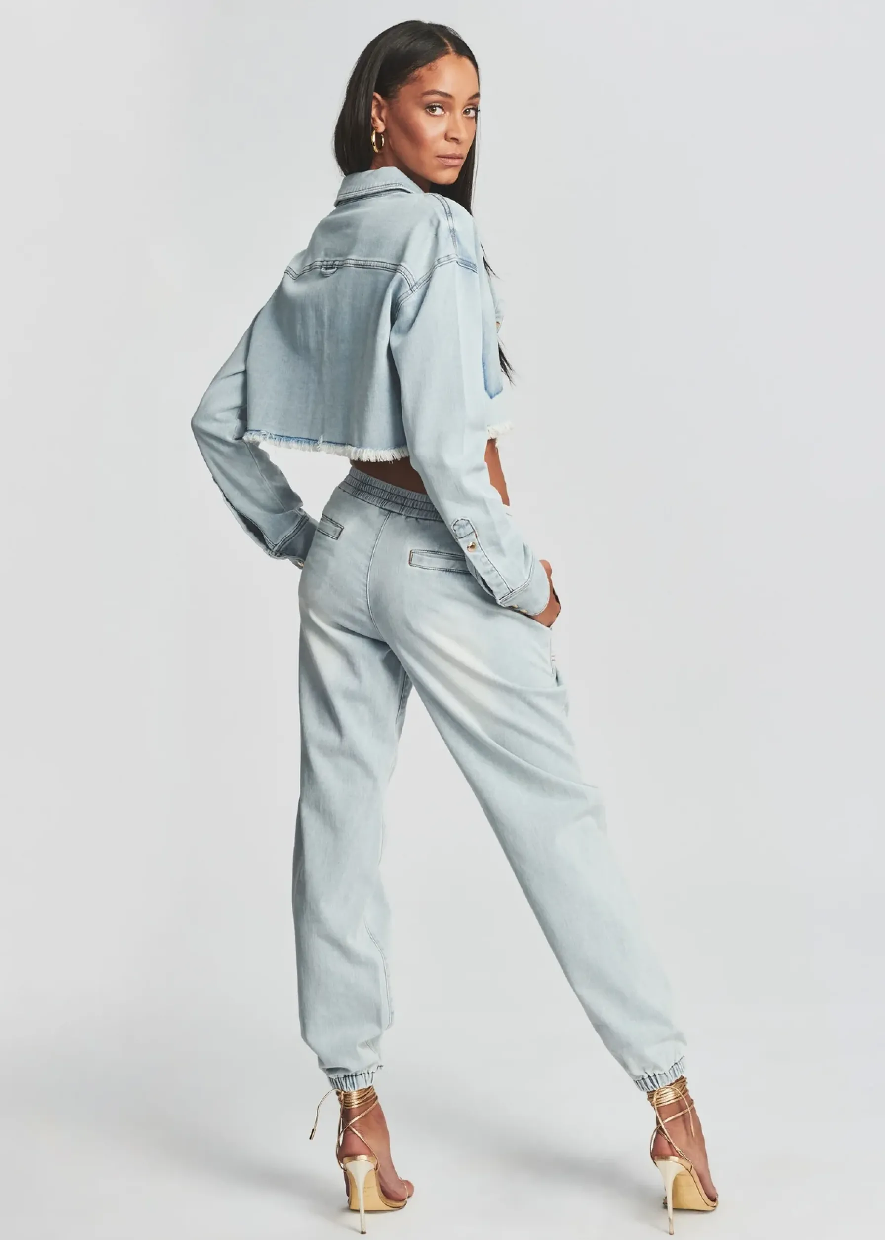 Retrofete Amber Jogger Jean Skylight Discount