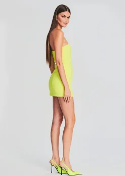 Retrofete Ana Dress Neon Yellow Shop
