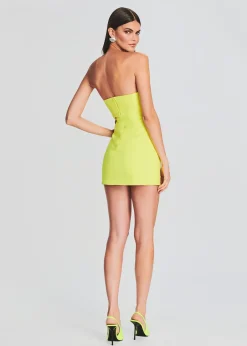 Retrofete Ana Dress Neon Yellow Shop