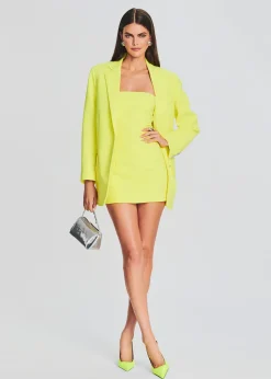 Retrofete Ana Dress Neon Yellow Shop