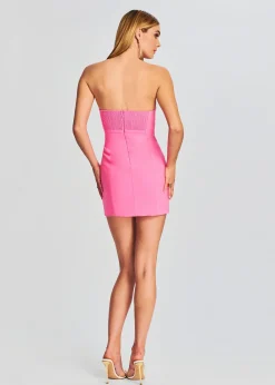Retrofete Ana Dress Hyper Pink Sale