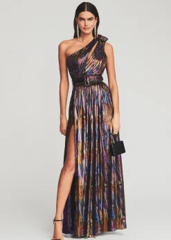 Retrofete Andrea Maxi Dress Oil Spill Outlet