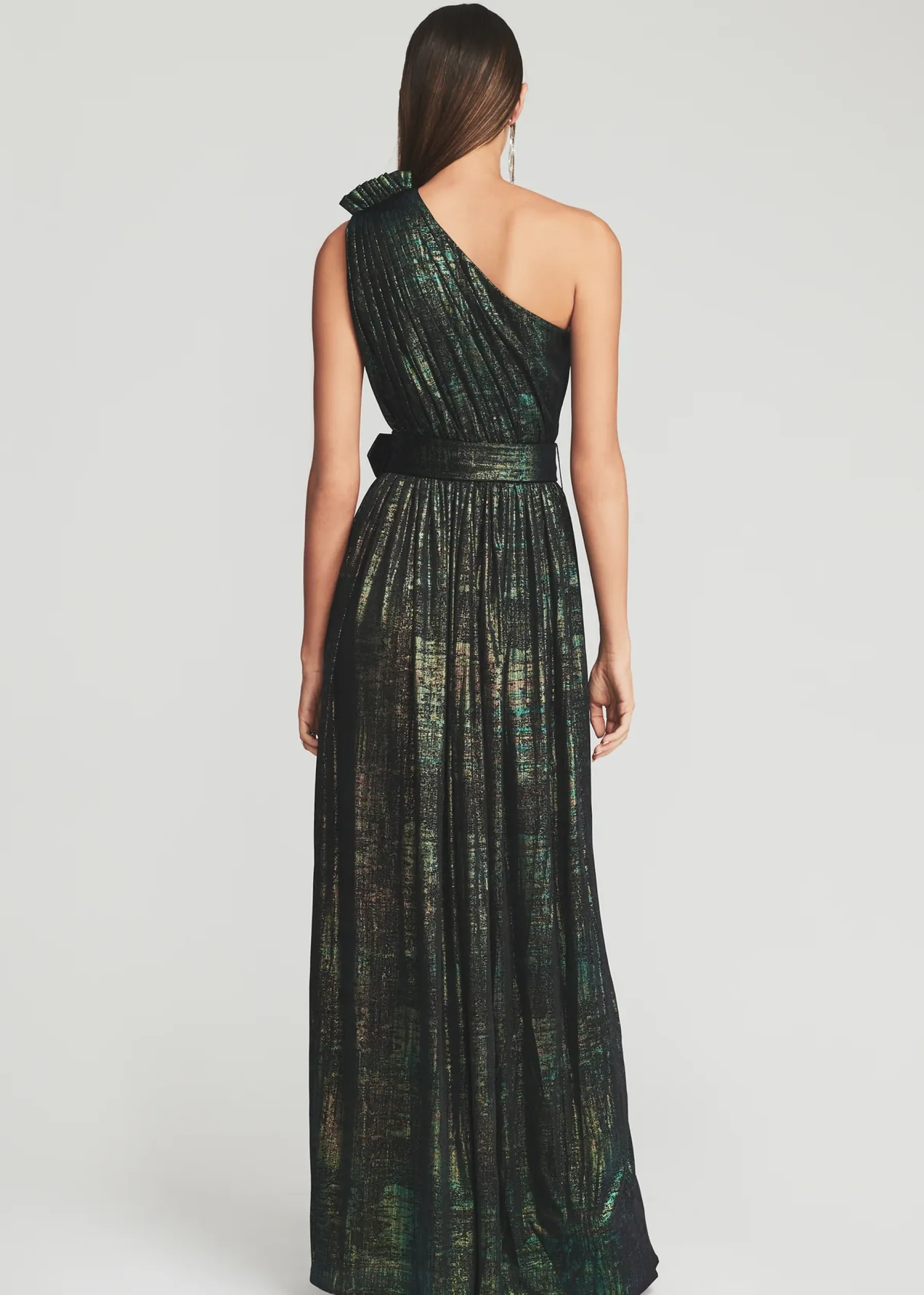 Retrofete Andrea Maxi Dress Green Print Cheap