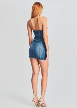 Retrofete Andreia Denim Dress Bailey Outlet