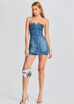 Retrofete Andreia Denim Dress Bailey Outlet