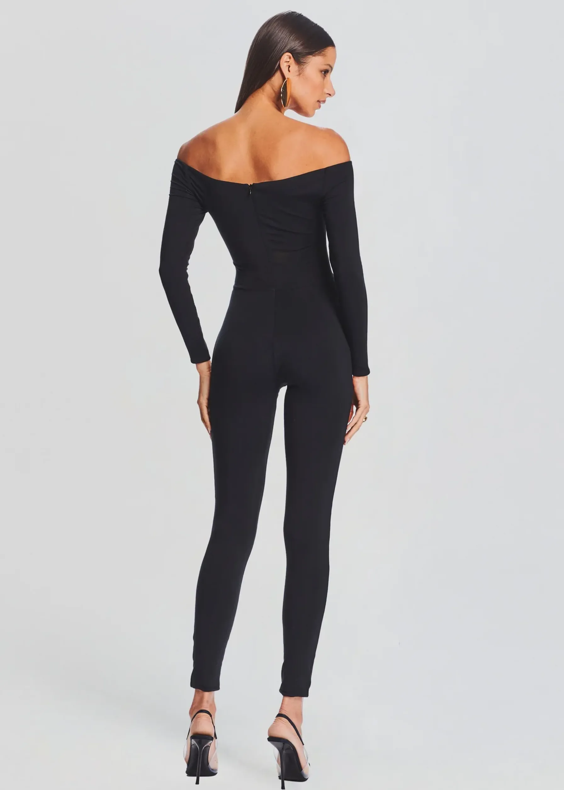 Retrofete Andromeda Catsuit Black Hot