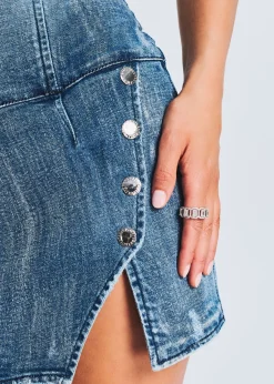 Retrofete Andy Denim Dress Sea Shop