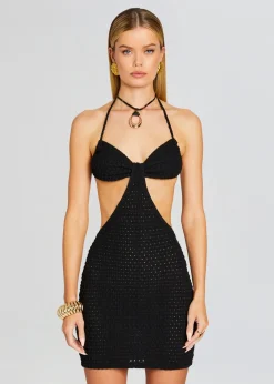 Retrofete Anna Mini Dress Black Fashion