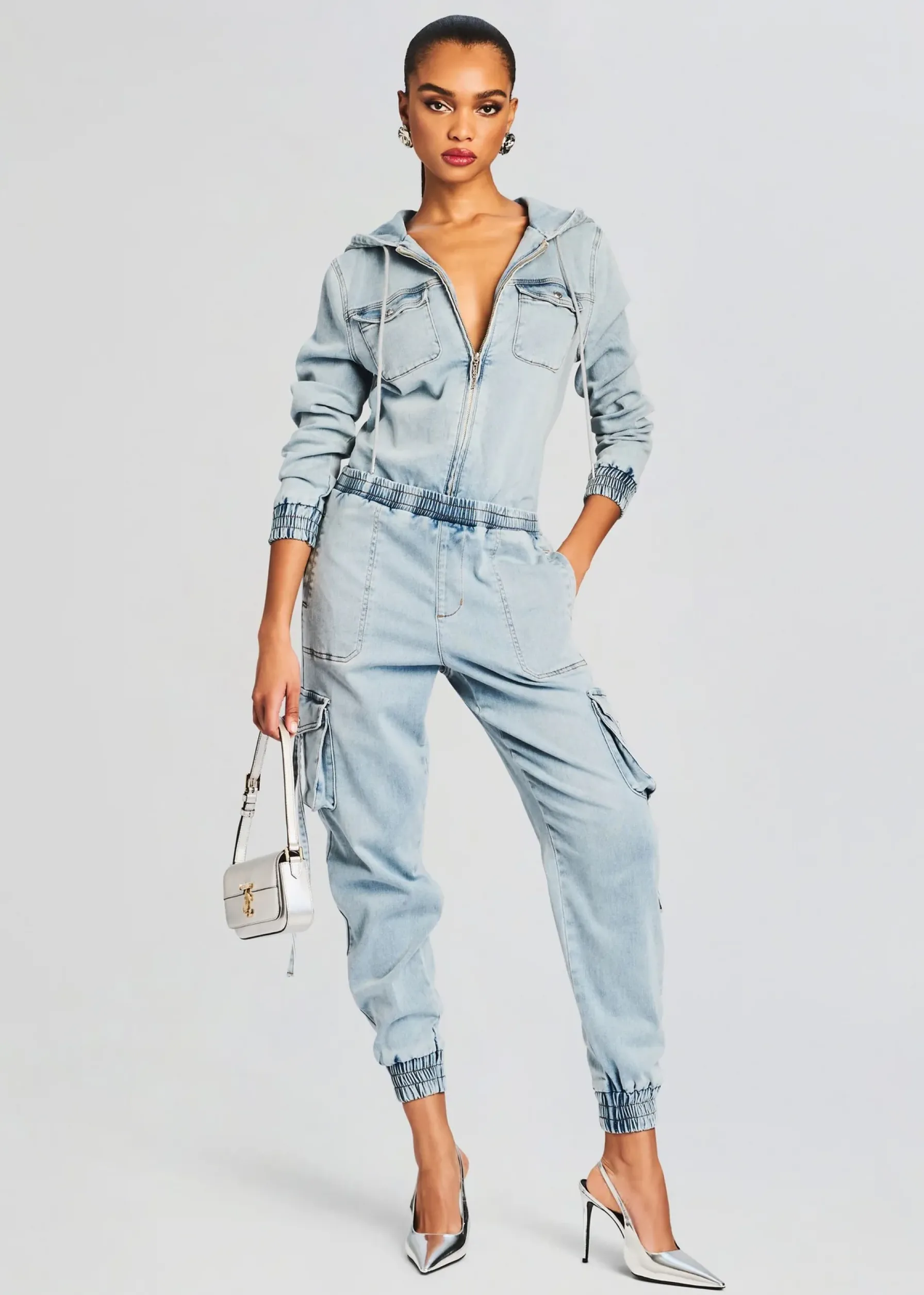 Retrofete Annina Jumpsuit Coastline Terry New
