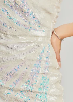 Retrofete Arabelle Sequin Dress White Online