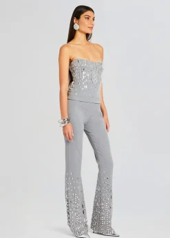 Retrofete Aram Embellished Pant Gray/Silver Shop