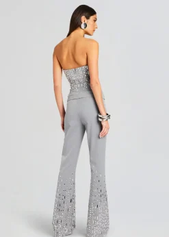 Retrofete Aram Embellished Pant Gray/Silver Best Sale