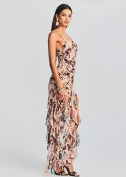 Retrofete Aria Dress Vintage Cheetah New
