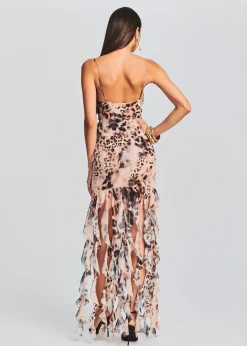 Retrofete Aria Dress Vintage Cheetah Cheap