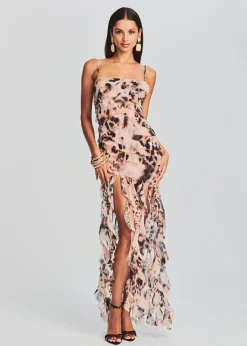 Retrofete Aria Dress Vintage Cheetah Flash Sale