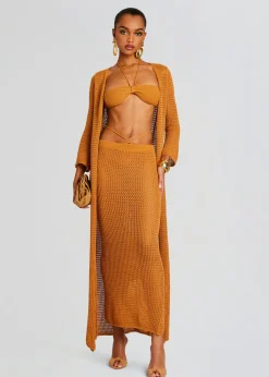 Retrofete Aria Knitted Top Tobacco Shop