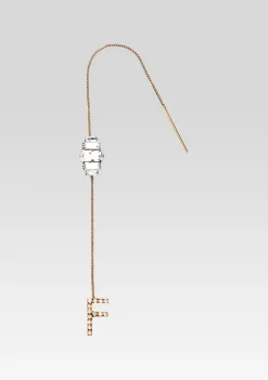 Retrofete Aster Letter Earring Gold Cheap
