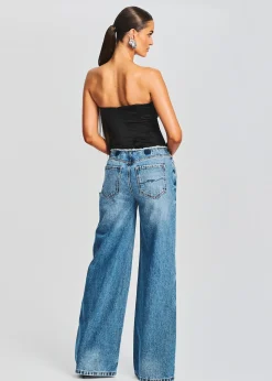 Retrofete Aston Wide Leg Jean Bayside Best