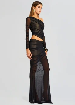Retrofete Aura Dress Black/Nude Fashion