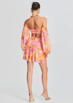 Retrofete Auril Short Dress Pink Sale