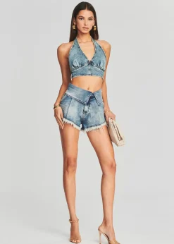 Retrofete Azure Short Light Rip Tide New