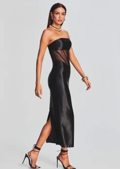 Retrofete Baila Dress Black Hot