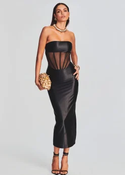 Retrofete Baila Dress Black Outlet