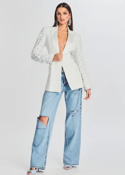 Retrofete Bentley Blazer White Fashion