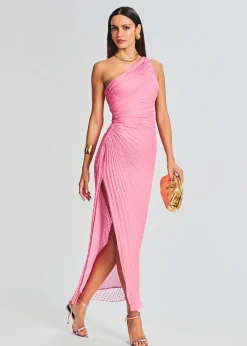 Retrofete Bree Maxi Dress Pink New