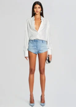 Retrofete Brianna Denim Short Vintage Oasis Fashion