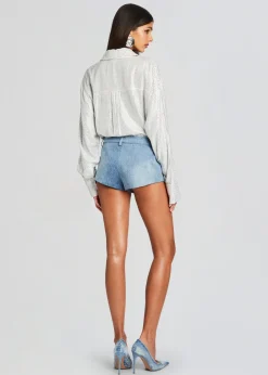 Retrofete Brianna Denim Short Vintage Oasis Online