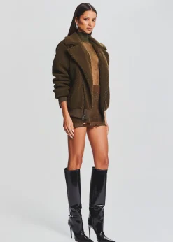 Retrofete Caleb Teddy Jacket Fort Greene Best Sale
